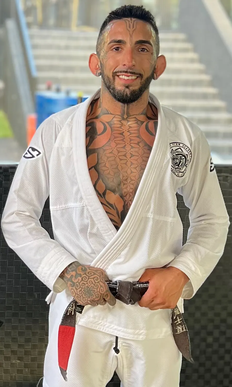 Alex Varona, Instructor · Second-degree black belt at The Flow Academy